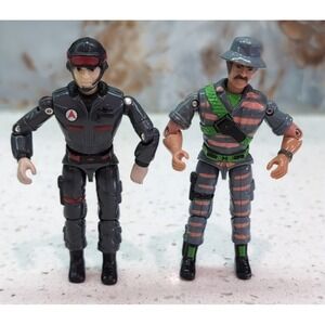 Lot of 2 VTG Lanard The Corps Gunner O'Grady Pilot + Whipsaw Artillery